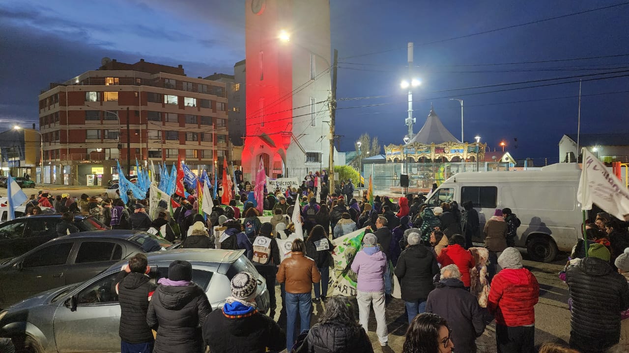 Río Grande se movilizó a diez años de la primera marcha de “Ni una Menos”