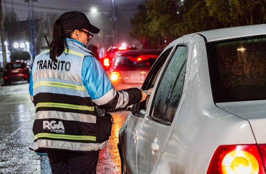 Se realizaron más de 800 vehículos inspeccionados y 250 multas durante las últimas semanas en Río Grande