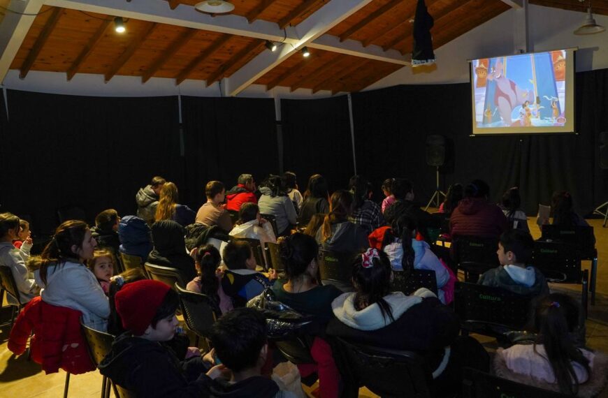El Municipio brindó talleres y jornadas en la Casa de la Cultura de Tolhuin durante las vacaciones de invierno