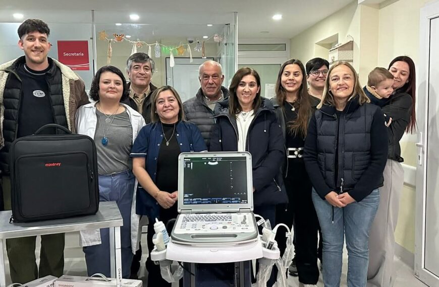 Estancia Sara donó un ecógrafo al Hospital Regional Río Grande