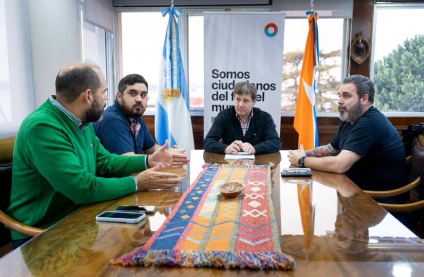 Cierre de Vialidad Nacional: Melella se reunió con representantes del sindicato