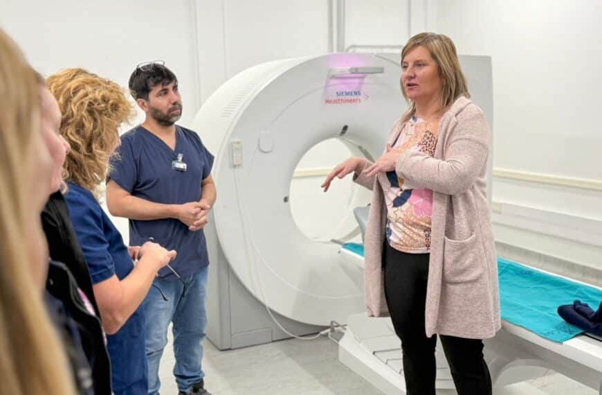 Ya se realizaron más de 300 estudios en el 2025 con el nuevo tomógrafo en el Hospital Modular de Tolhuin