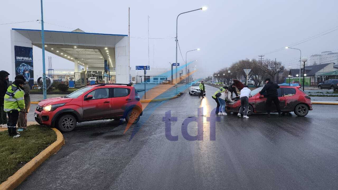 Choque en Belgrano y Elcano por la escarcha