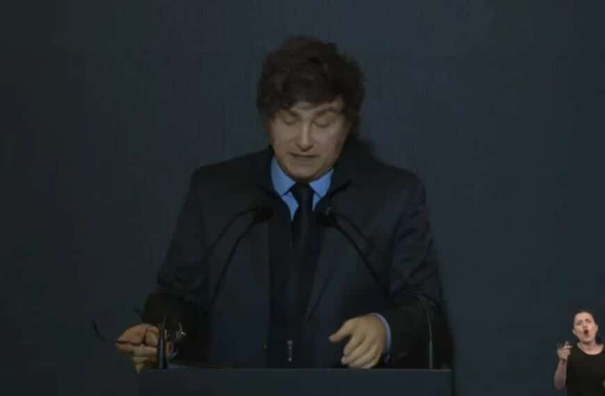 Javier Milei: «No vienen por Javier Milei, vienen por la libertad de los argentinos»