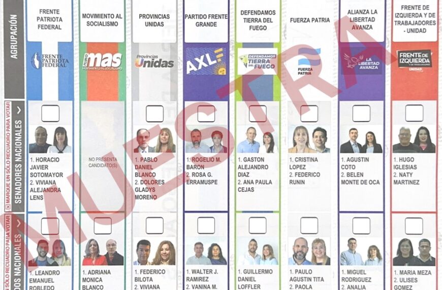 En la provincia votarán 153120 electores con la Boleta Única ya habilitada por la Justicia Electoral