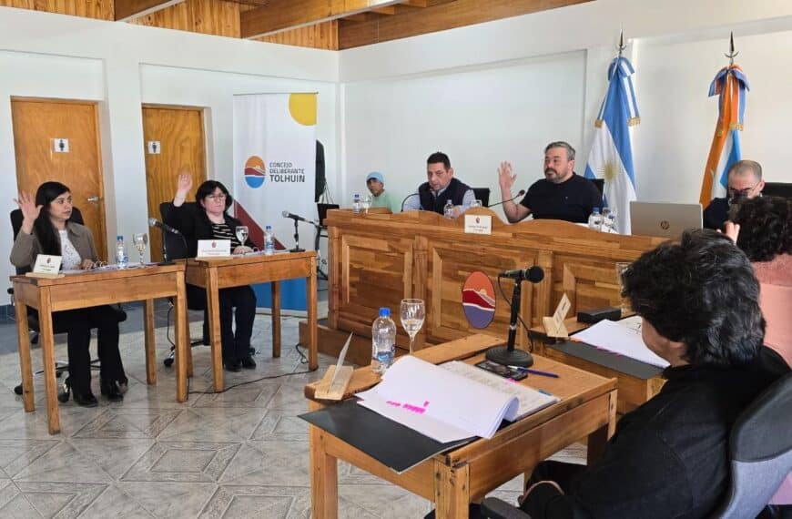 El Concejo de Tolhuin celebró su 5ta Sesión y avanzó en iniciativas para el desarrollo, la participación y el control ciudadano