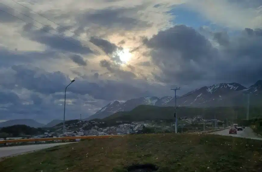 Alerta por fuertes vientos en Ushuaia: Las ráfagas podrían superar los 100 km/h