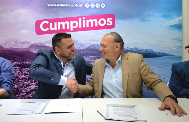 El Municipio de Ushuaia y el Instituto Universitario «Juan Vucetich» firmaron un convenio de asistencia
