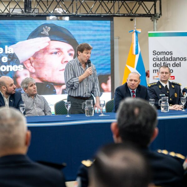 Melella sobre la policía: «Es la institución que tiene mayor reconocimiento positivo por parte de la comunidad»