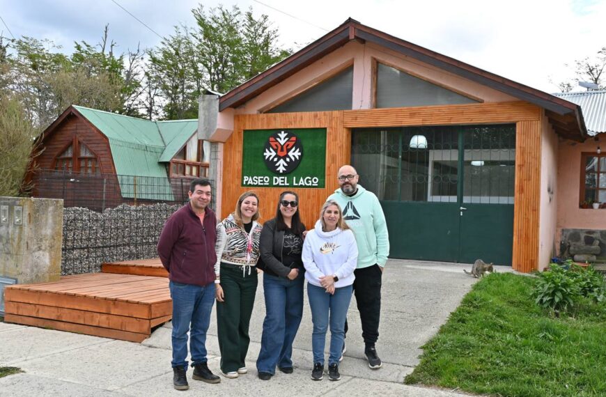 Tolhuin suma un nuevo punto comercial y turístico con el «Paseo del Lago»