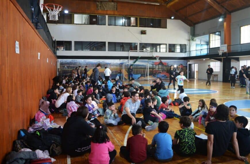 Inició la colonia de verano del IMD en Ushuaia