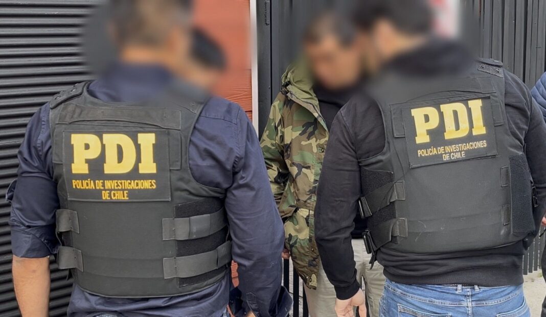 Detención Marcelo Sotelo Chile