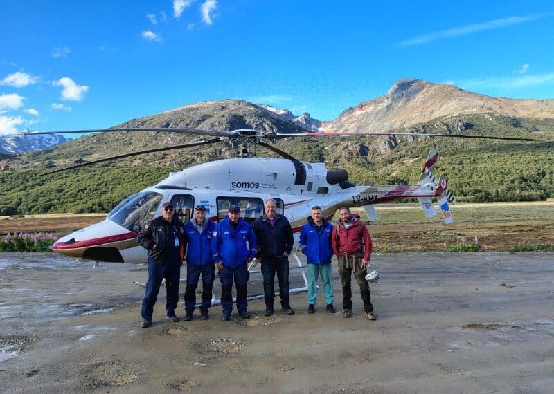 Las dos personas extraviadas en el sector del Domo Blanco fueron encontradas en buen estado