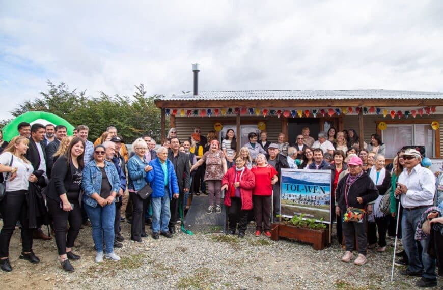 Inauguraron la sede del Centro de Jubilados para Tolhuin