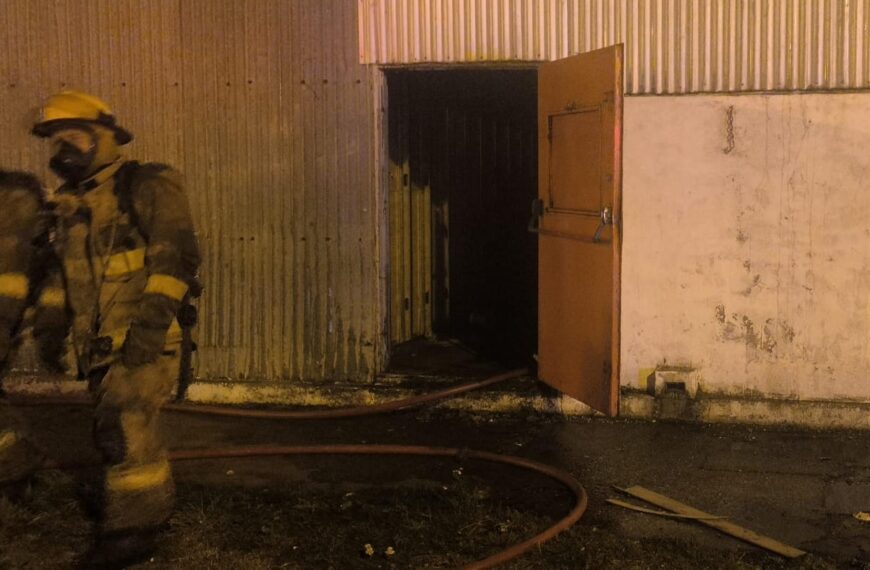 Se incendió una vivienda que habría sido causado por un desperfecto eléctrico