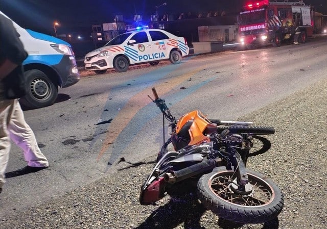 choque moto echelaine2