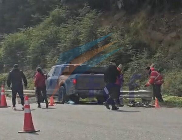 Una ciclista murió atropellada por una camioneta chilena a la salida de Ushuaia