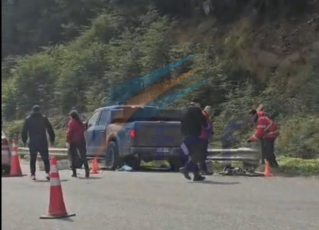 Una ciclista murió atropellada por una camioneta chilena a la salida de Ushuaia
