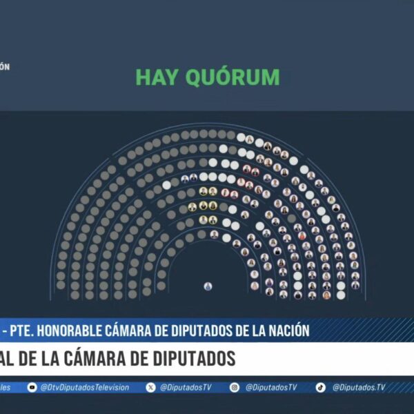 Reforma laboral: hay quorum y comenzó el debate en Diputados