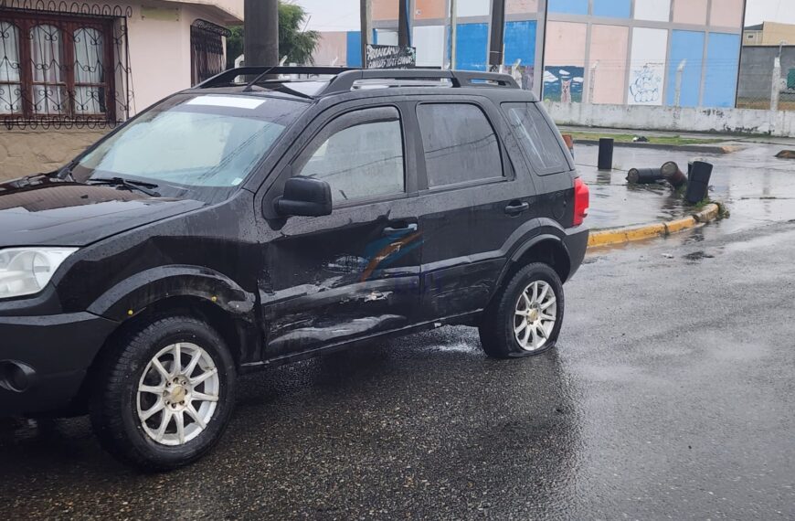 Complicada mañana en el tránsito en Río Grande