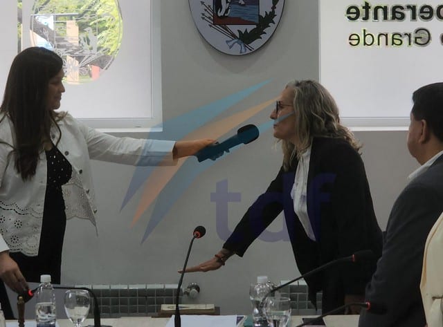 Juró Verónica Martínez como nueva concejal en Río Grande